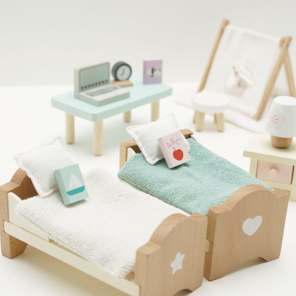 Poppenhuismeubels - kinderkamer - Poppenhuismeubels en accessoires Le Toy Van - In den Olifant