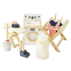 Poppenhuismeubels Wasruimte - 16 delige set - Poppenhuismeubels en accessoires Le Toy Van - In den Olifant