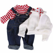 Poppenkleertjes Boutique Combi Matrose - voor poppen 42-46 cm - Poppenkleding Götz - In den Olifant