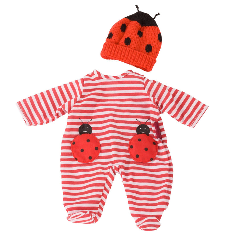 Poppenkleertjes Boutique Romper Ladybug - Poppenkleding Götz - In den Olifant