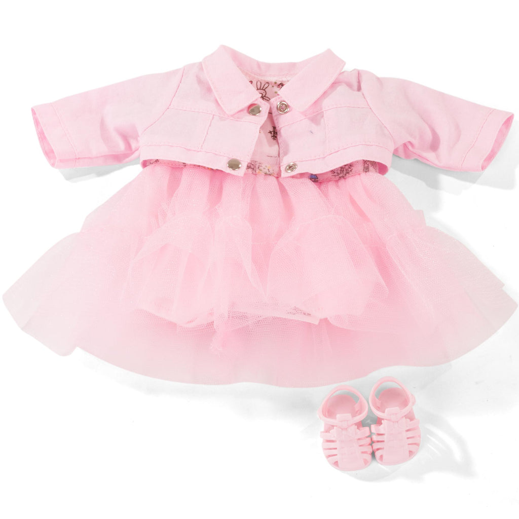 Poppenoutfit Boutique Combi Little Beauty voor poppen van 30 - 33 cm - Poppenkleding Götz - In den Olifant