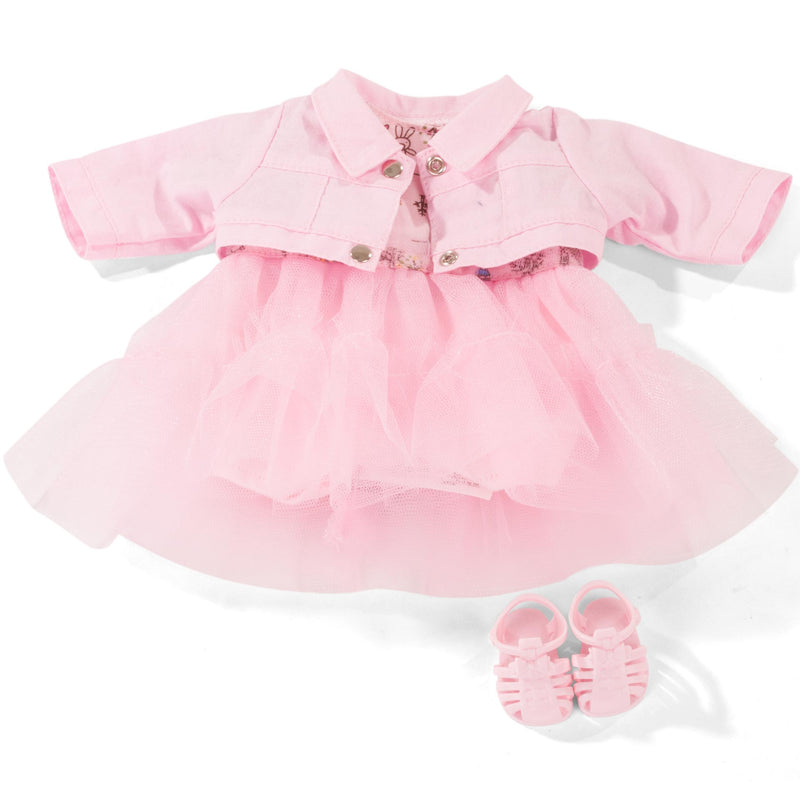 Poppenoutfit Boutique Combi Little Beauty voor poppen van 30 - 33 cm - Poppenkleding Götz - In den Olifant