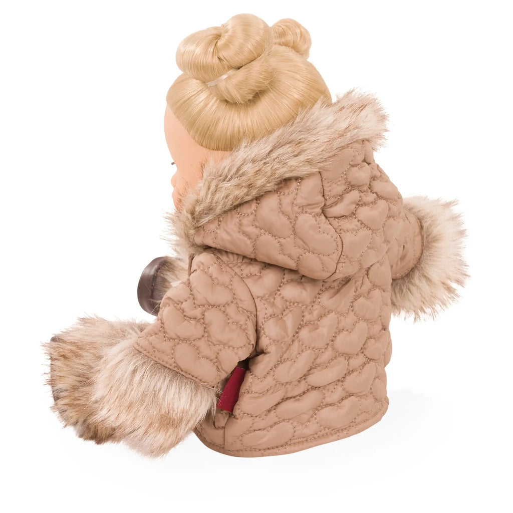 Poppenoutfit Boutique Combi Pink Winter - voor poppen van 30 - 36 cm - Poppenkleding Götz - In den Olifant