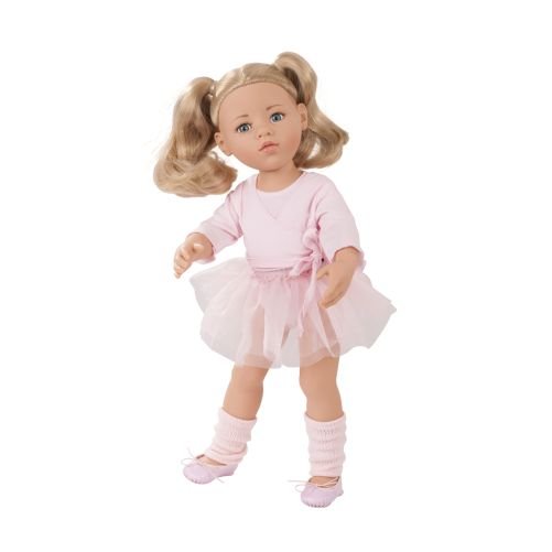 Poppenoutfit Boutique Combi Primaballerina - voor staanpoppen 45 - 50 cm - Poppenkleding Götz - In den Olifant