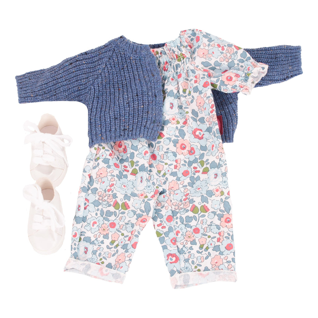 Poppenoutfit Boutique CombiCool Summer - voor staanpoppen 45 - 50 cm - Poppenaccessoires Götz - In den Olifant