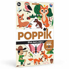 Educatieve Xxl Poster + 60 Stickers Woodland | 7-12 Jaar