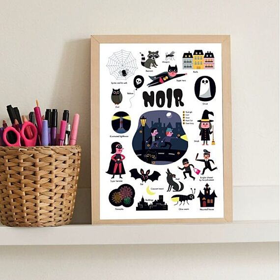 Mini Discovery Poster + 19 Stickers Boo | 3-8 Jaar