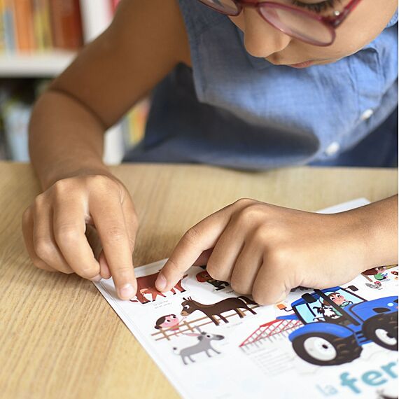 Mini Discovery Poster + 27 Stickers Farm | 3-8 Jaar