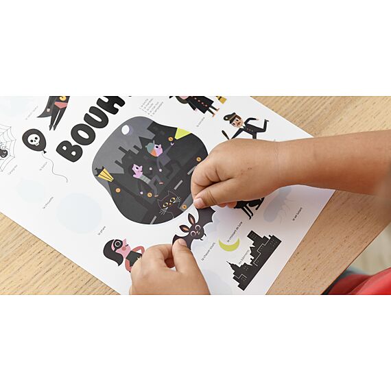 Mini Discovery Poster + 19 Stickers Boo | 3-8 Jaar