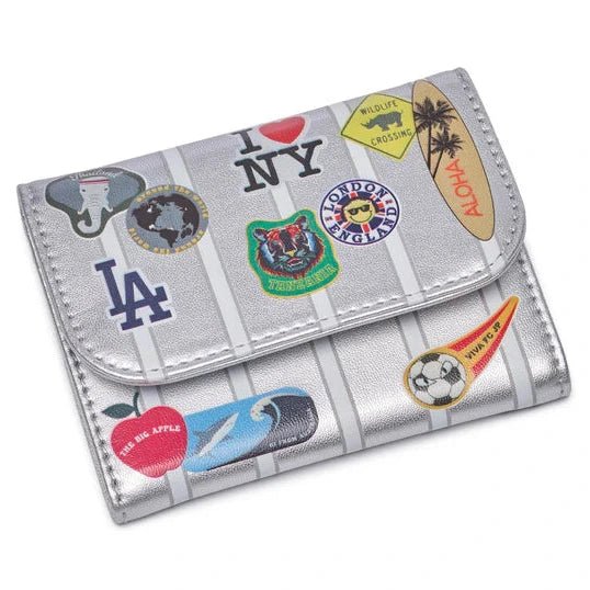 Portemonnee Wallet Jetsetter Silver - Tassen en portemonnees Jeune Premier - In den Olifant