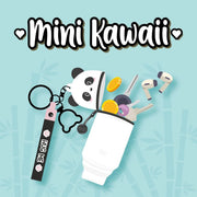 Portemonneetje met sleutelhanger Mini Kawaii - Panda - Tassen en portemonnees Legami - In den Olifant