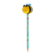 Potlood met squishy Squeezies - Bee - Schrijfwaren Legami - In den Olifant