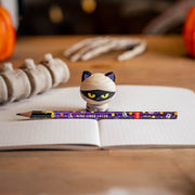 Potlood met squishy Squeezies - Poesje - Schrijfwaren Legami - In den Olifant