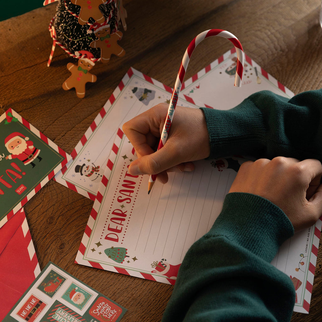 Potlood Sweet Memories Pencil Candy Cane - Schrijfwaren Legami - In den Olifant
