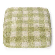 Pouf Vichy Matcha - 40 x 40 x 20 cm - Kinderzetels en poefs Lorena Canals - In den Olifant