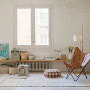 Pouf Vichy Toffee - Kinderzetels en poefs Lorena Canals - In den Olifant