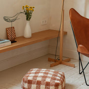 Pouf Vichy Toffee - Kinderzetels en poefs Lorena Canals - In den Olifant