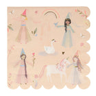 Princess Large Napkins - set van 16 - Servetten Meri Meri - In den Olifant