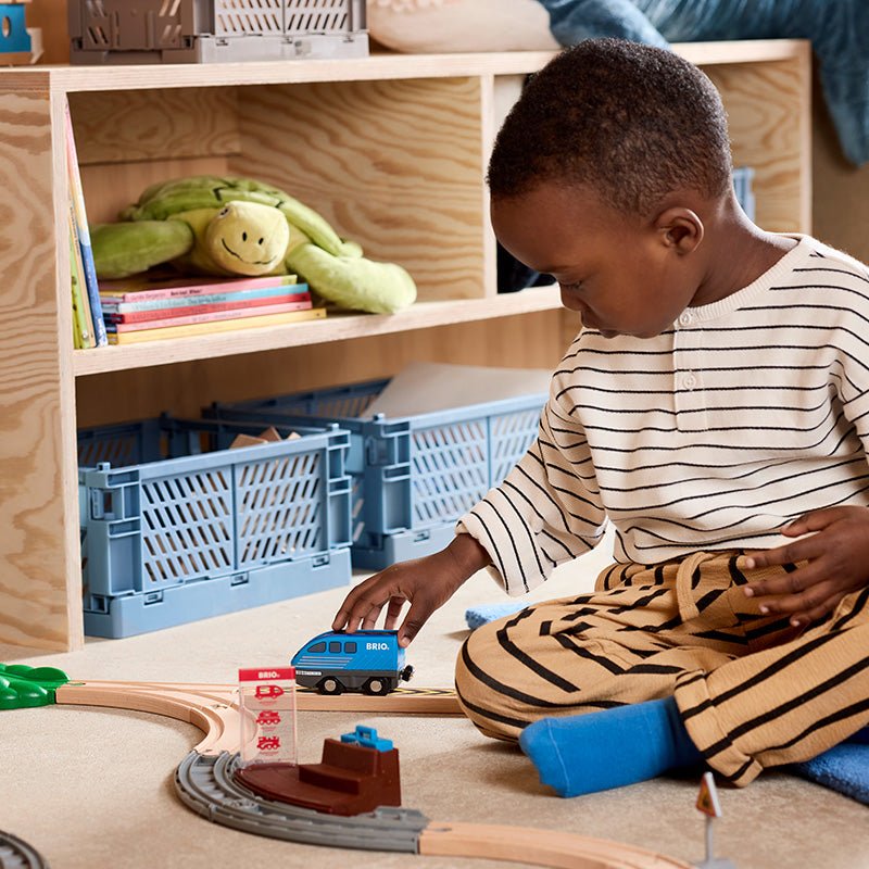 Pull Back speelgoedtrein - Treinen Brio - In den Olifant