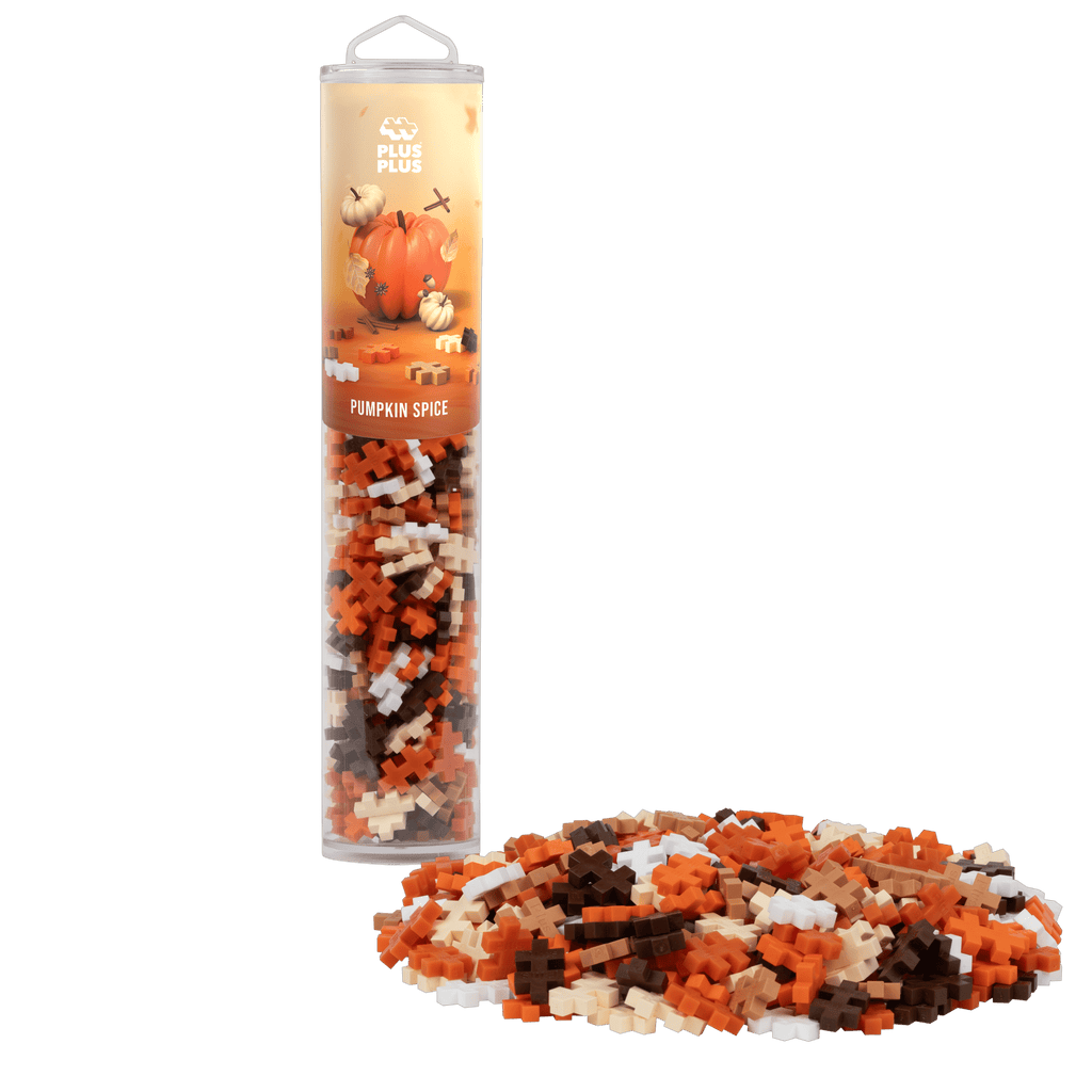 Pumpkin Spice Mix Tube Plus - Plus - 240 bouwstenen - Bouwsets Plus Plus - In den Olifant