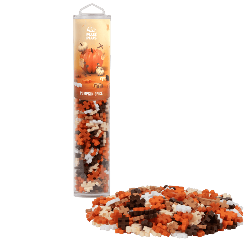 Pumpkin Spice Mix Tube Plus - Plus - 240 bouwstenen - Bouwsets Plus Plus - In den Olifant