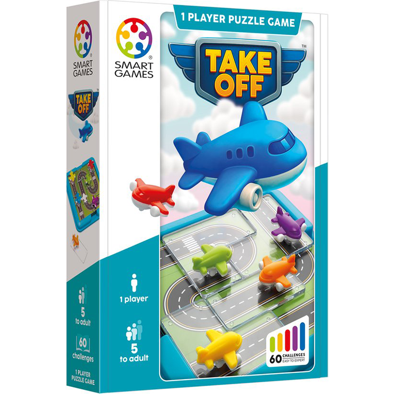 Puzzelspel Take Off - Breinpuzzels en tangram Smart - In den Olifant