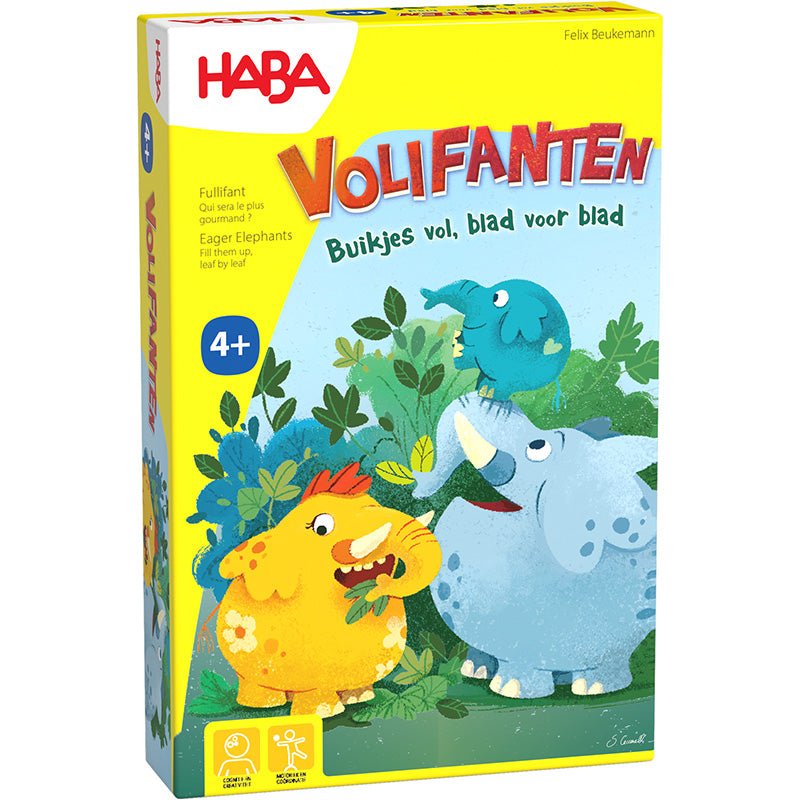 Puzzelspel - Volifanten - Bordspellen Haba - In den Olifant