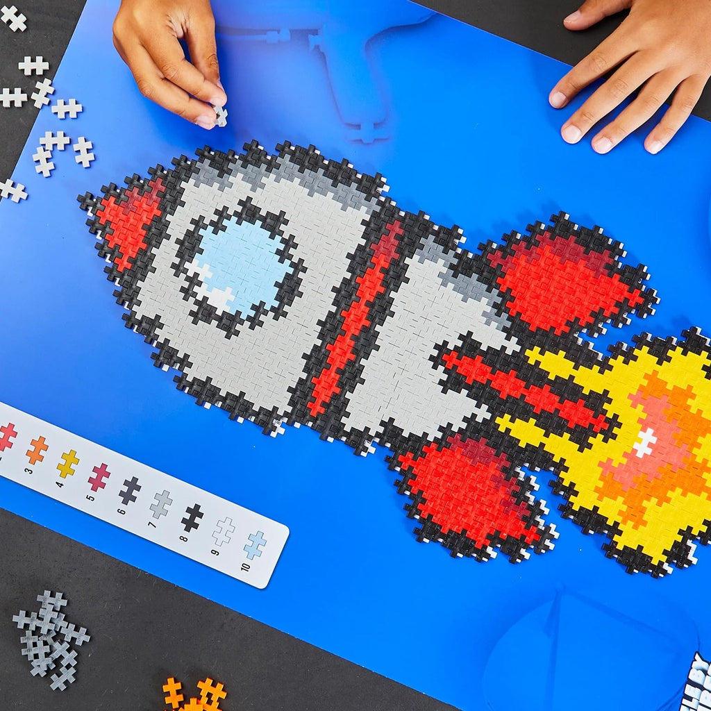 Puzzle by Number raket Plus - Plus: 500 stuks - Speciale puzzels Plus - Plus - In den Olifant