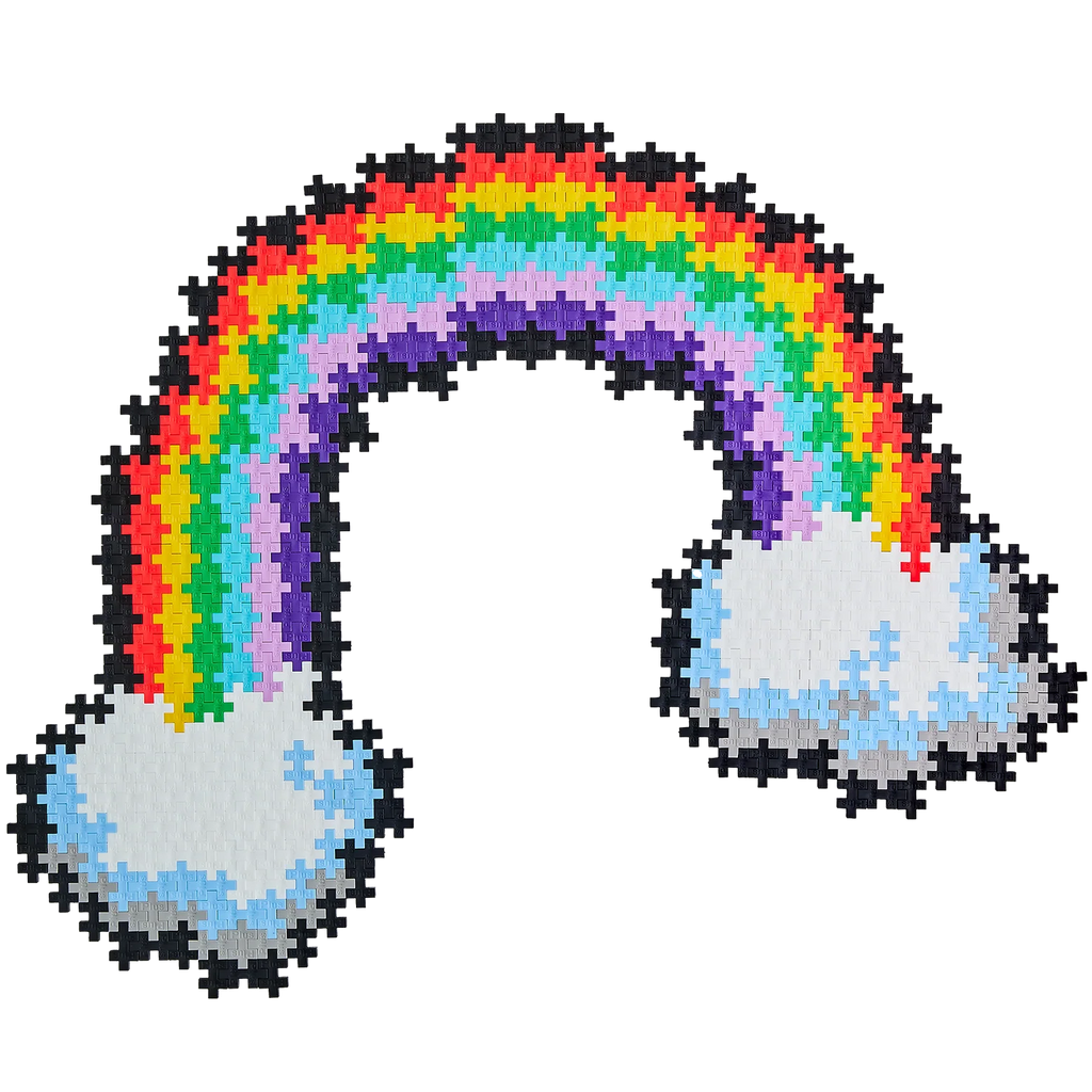 Puzzle by Number regenboog Plus - Plus: 500 stuks - Speciale puzzels Plus - Plus - In den Olifant