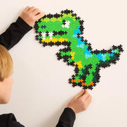 Puzzle By Number T - Rex 250 Pcs Plus - Plus - Bouwsets Plus - Plus - In den Olifant