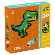 Puzzle By Number T - Rex 250 Pcs Plus - Plus - Bouwsets Plus - Plus - In den Olifant