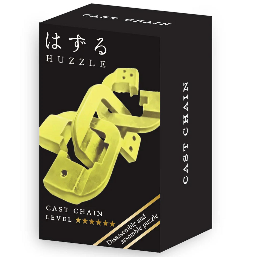 Mini Huzzle Cast Puzzle - Chain****** (gold)