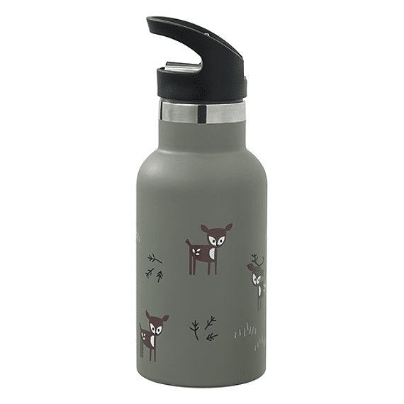 Isothermische Drinkfles Deer Olive - 350 Ml