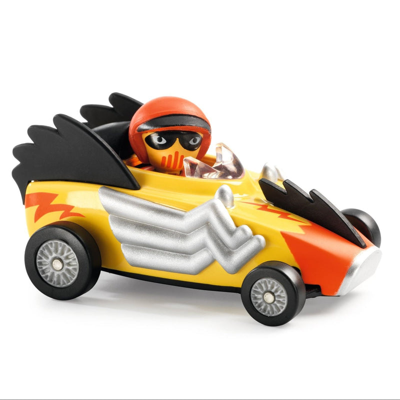 Racewagen Crazy Motors - Electro Choc - Auto's en voertuigen Djeco - In den Olifant