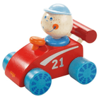 Racewagen Habaland - Houten babyspeelgoed Haba - In den Olifant