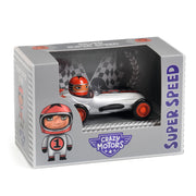 Racewagen Silver Super Speed - Auto's en voertuigen Djeco - In den Olifant