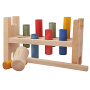 rainbow pound-a-peg - Activiteitenspeelgoed Wooden Story - In den Olifant