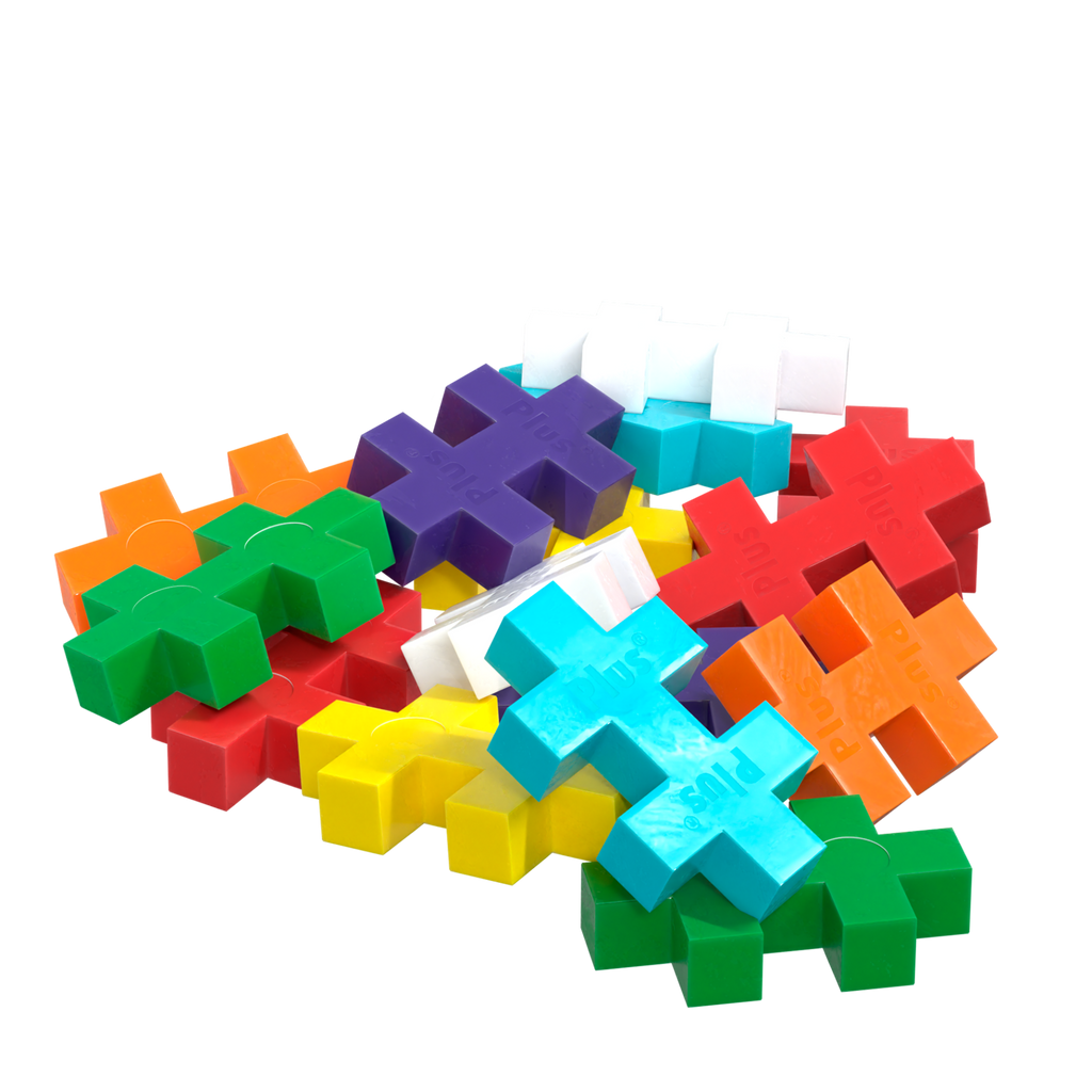 Rainbow Tube Plus - Plus BIG - 15 bouwstenen - Bouwsets Plus Plus - In den Olifant