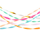 Slingers Bright Crepe Paper Streamers - set van 7