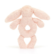 Rammelaar Bashful Blush Bunny Ring Rattle - Rammelaars Jellycat - In den Olifant