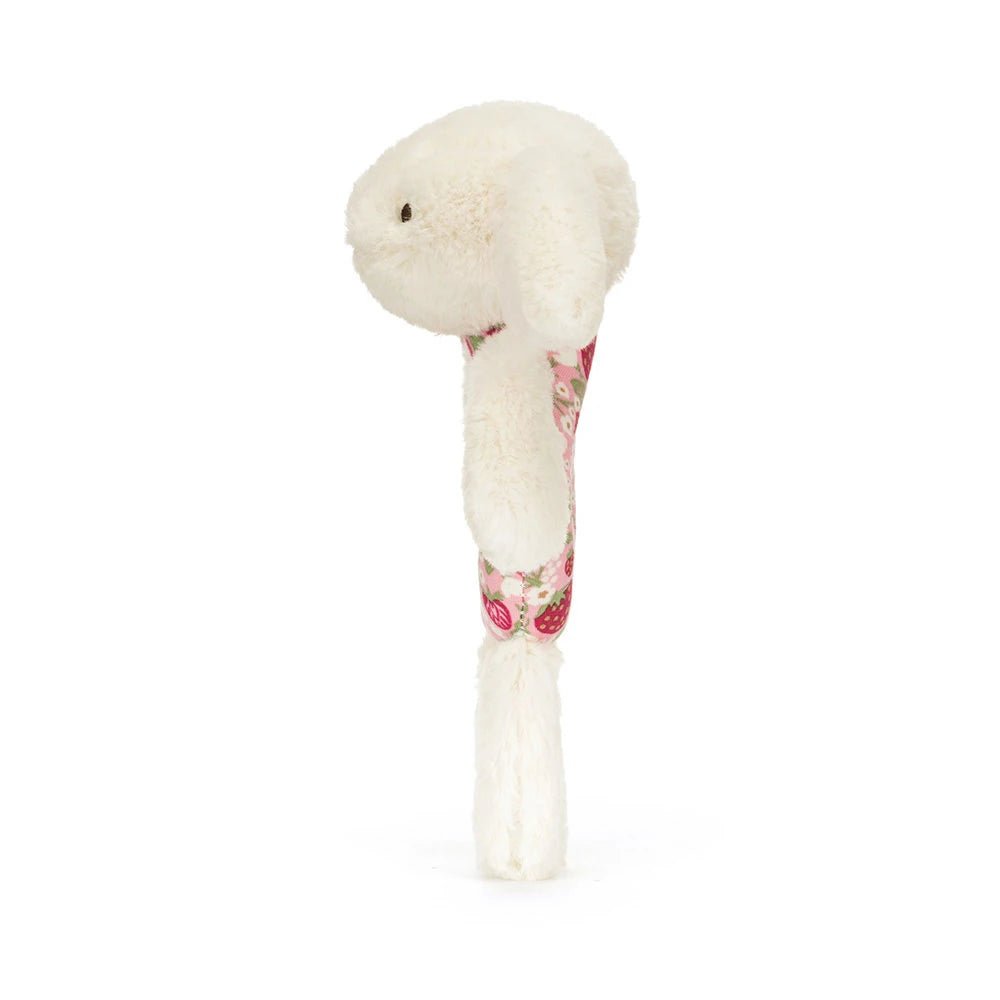 Rammelaar Blossom Cream Bunny Berry Ring Rattle - Rammelaars Jellycat - In den Olifant