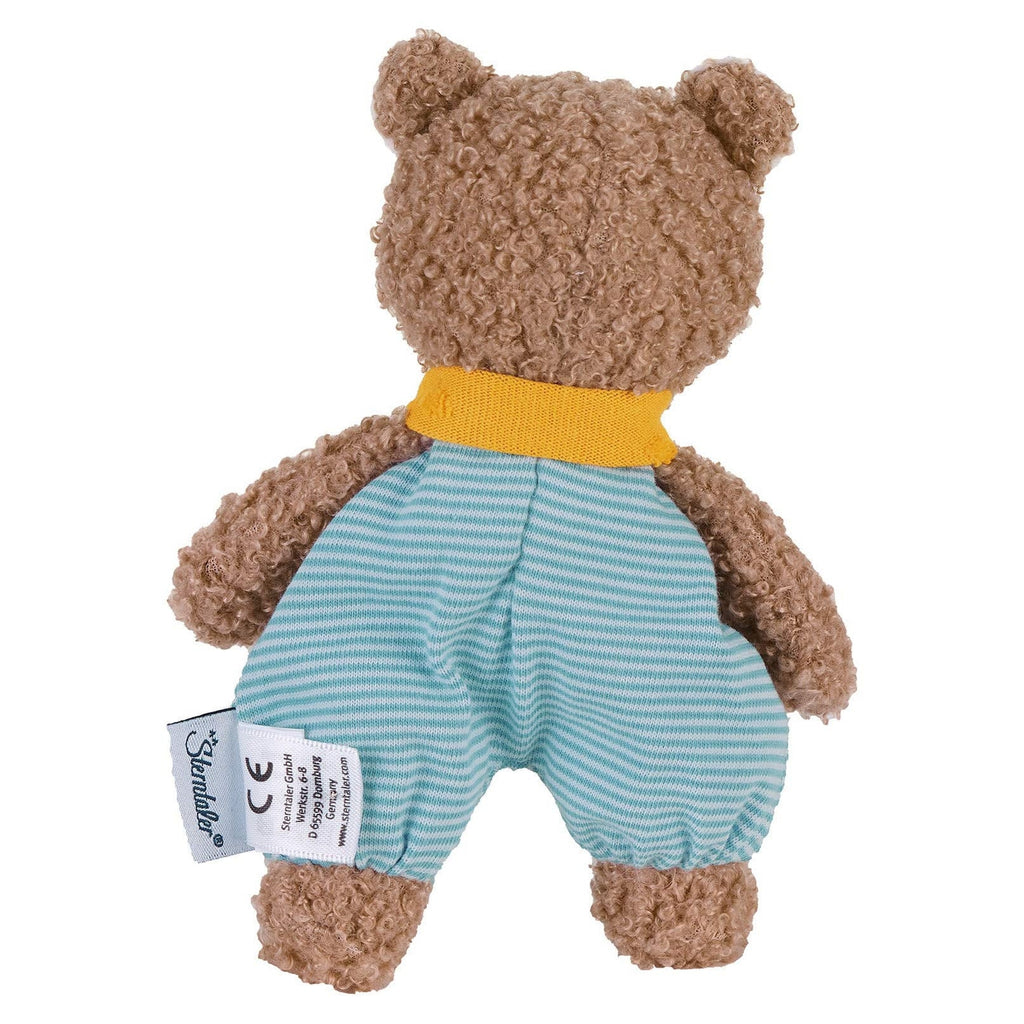 Rammelaar Knuffel Beer Ben - 16 cm - Rammelaars Sterntaler - In den Olifant