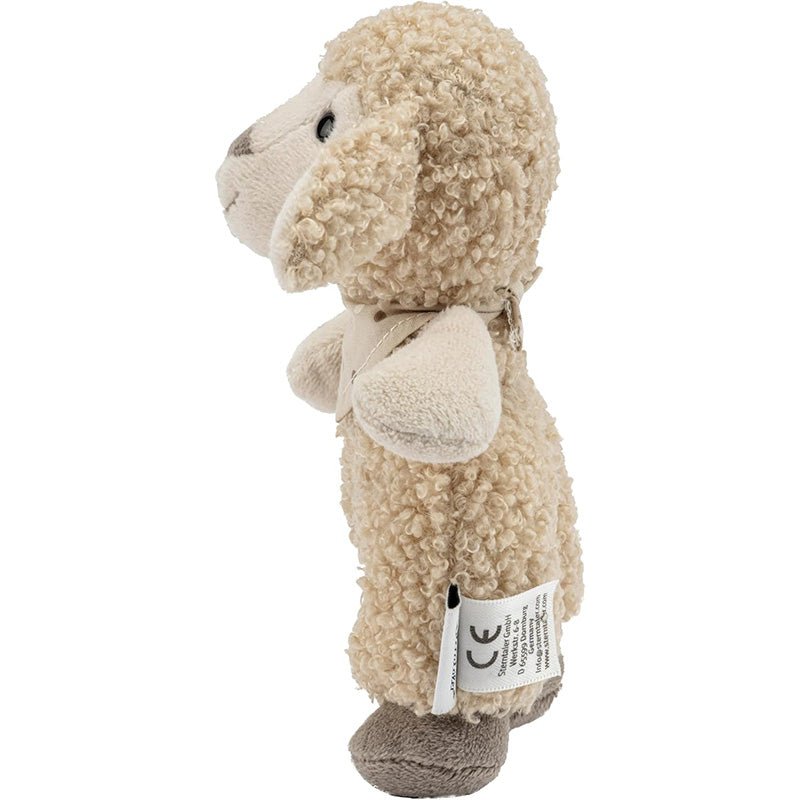 Rammelaar Knuffel Schaap Flocke - 15 cm - Boerderijdieren Sterntaler - In den Olifant