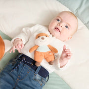 Rammelaar Knuffel Vos Filou - 16 cm - Rammelaars Sterntaler - In den Olifant