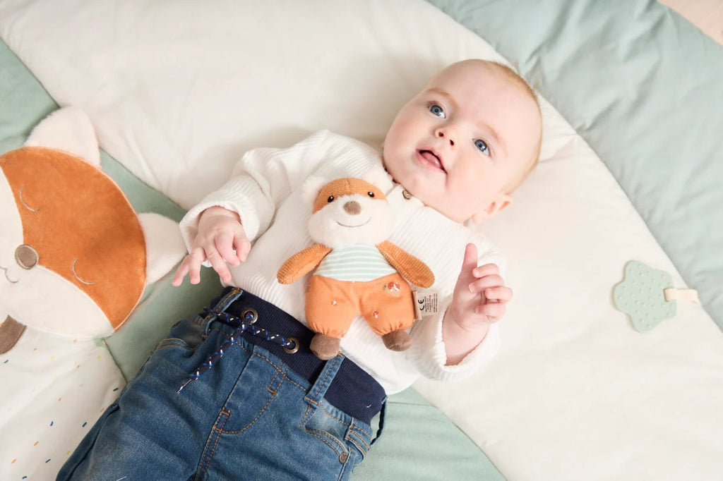 Rammelaar Knuffel Vos Filou - 16 cm - Rammelaars Sterntaler - In den Olifant