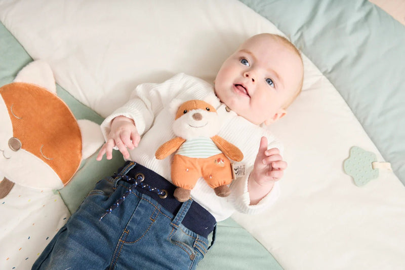 Rammelaar Knuffel Vos Filou - 16 cm - Rammelaars Sterntaler - In den Olifant