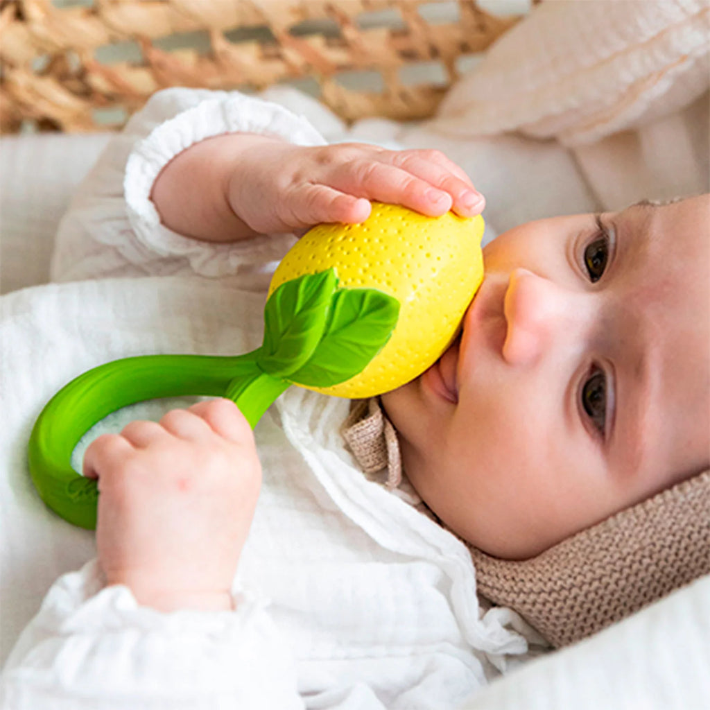 Bijtspeeltje Rammelaar - Lemon Rattle Toy