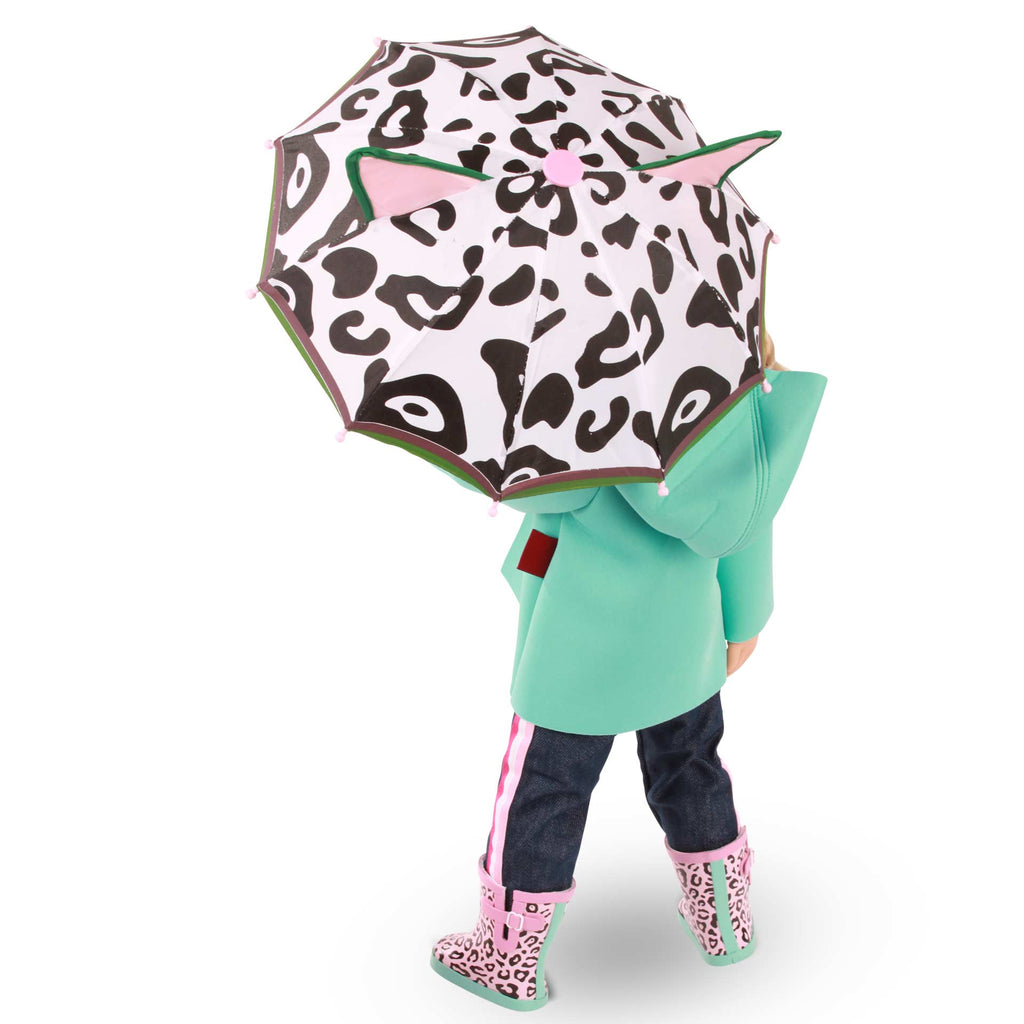 Regenset Shoes & Co Catissimo - voor poppen van 42 tot 50 cm - Poppenkleding Götz - In den Olifant