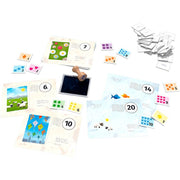 Rekenspel - Pio Postduif - Educatieve spelletjes Haba - In den Olifant