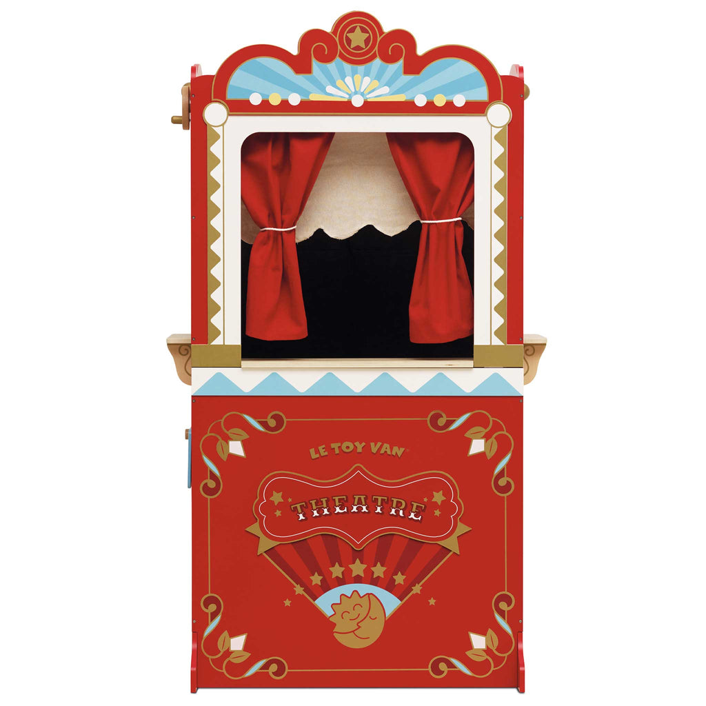 Retro houten poppenkast - Poppenkast Le Toy Van - In den Olifant